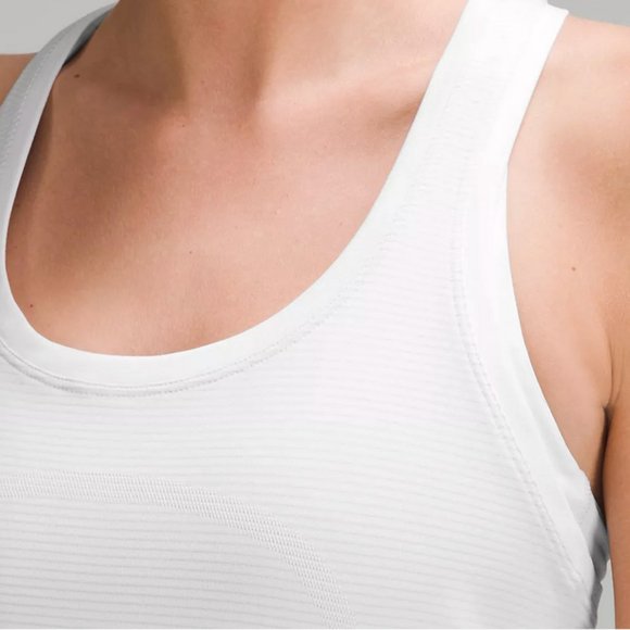 lululemon Swiftly Tech Racerback Tank Top 2.0 - White 4 - Picture 3 of 7